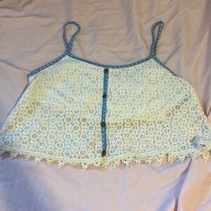 Paper Crane crop top